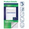 Better Office Products Sales Order Books, 2-Part Carbonless White/Canary Yellow, 50 Sets per Book, 150 Total Sets, 3PK 66003 - alternate 2